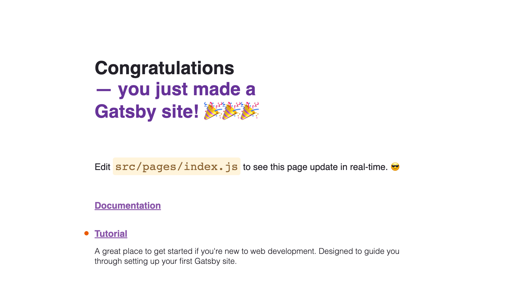 Gatsby Boilerplate